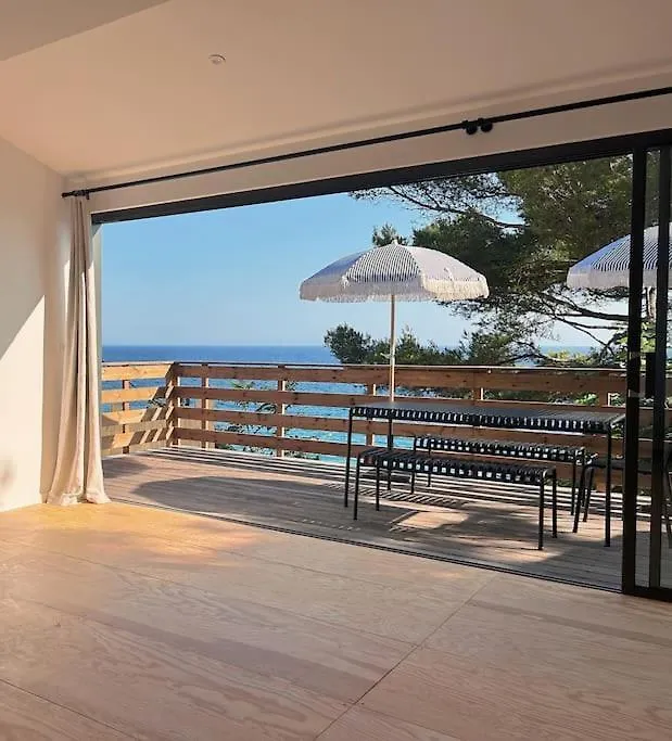 Cabanon Moderne, Les Pieds Dans L'Eau, 2 Chambres Le Pradet Semesterbostad