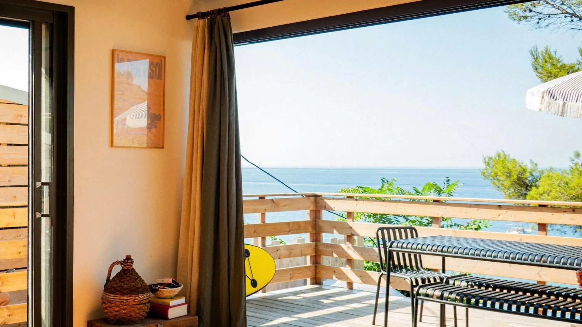 Cabanon Moderne, Les Pieds Dans L'Eau, 2 Chambres Le Pradet Hébergement de vacances